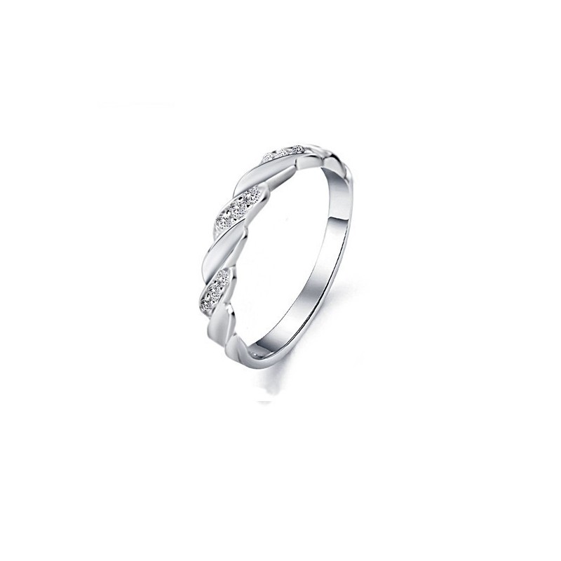 Anillo De Titanio Con Baño De Platino Para Hombre De Calidad Estable Anillo De Titanio Con Baño De Platino Para Hombre De Calidad Estable
