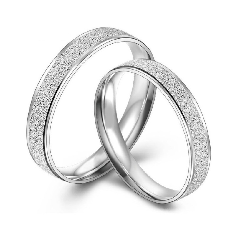 Anillo De Titanio Con Baño De Platino Y Perla Fácil De Usar Para Amantes Anillo De Titanio Con Baño De Platino Y Perla Fácil De Usar Para Amantes