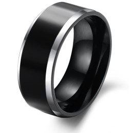 Anillo De Cerámica De Tungsteno Para Hombre De Calidad Estable