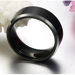 Anillo De Cerámica De Tungsteno Para Hombre De Calidad Estable