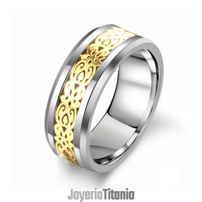 Anillo De Cerámica De Tungsteno Para Hombre De Alta Calidad