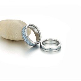 Anillo De Cerámica De Tungsteno Con Especificaciones Completas Para Amantes