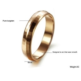 Anillo De Cerámica De Tungsteno Para Mujer, La Reina De La Calidad