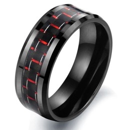 Anillo De Cerámica De Tungsteno Y Fibra De Carbono Con Calidad Y Cantidad Garantizadas