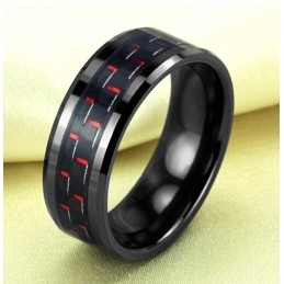 Anillo De Cerámica De Tungsteno Y Fibra De Carbono Con Calidad Y Cantidad Garantizadas