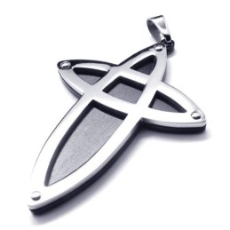 Nuevo Colgante De Cruz De Titanio De Estilo Libre De China
