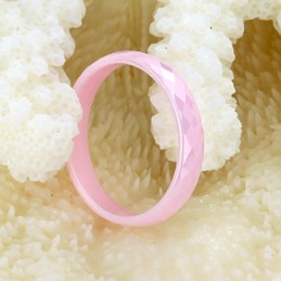 Anillo De Cerámica De Tungsteno Rosa Muy Vendido En Todo El Mundo