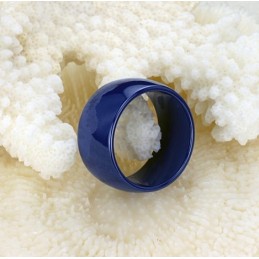 Anillo De Cerámica De Tungsteno Azul De Alta Calidad