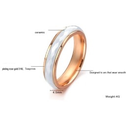 Anillo De Cerámica De Tungsteno De Alta Calidad