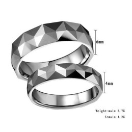 Anillo De Cerámica De Tungsteno Con Calidad Y Cantidad Garantizadas Para Amantes