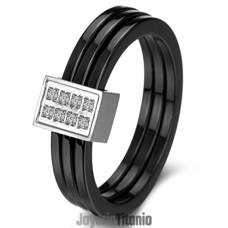 Anillo De Cerámica De Tungsteno Tricíclico Fácil De Usar