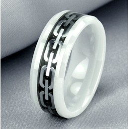 Anillo De Cerámica De Tungsteno Y Fibra De Carbono De Alta Calidad