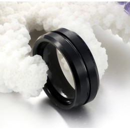 Conocido Por Su Excelente Calidad, Anillo Retro De Cerámica De Tungsteno Para Hombre.