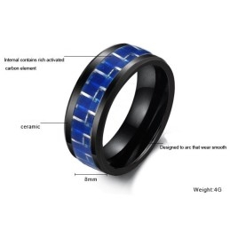 Anillo De Cerámica De Tungsteno Y Fibra De Carbono Para Tener Una Larga Historia