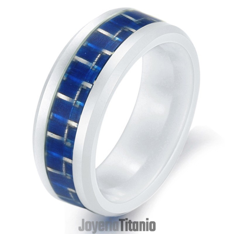 Anillo De Cerámica De Tungsteno Y Fibra De Carbono Con Calidad Y Cantidad Garantizadas