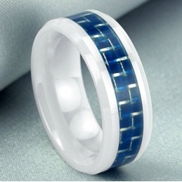 Anillo De Cerámica De Tungsteno Y Fibra De Carbono Con Calidad Y Cantidad Garantizadas