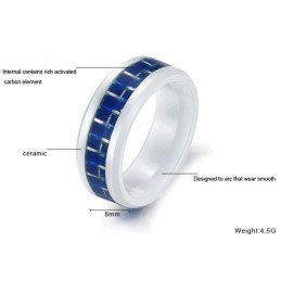 Anillo De Cerámica De Tungsteno Y Fibra De Carbono Con Calidad Y Cantidad Garantizadas