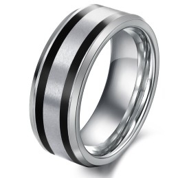 Anillo De Cerámica De Tungsteno Con Amplia Variedad