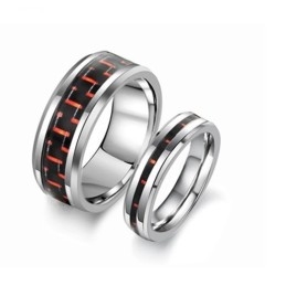 Anillo De Cerámica De Tungsteno Con Calidad Y Cantidad Garantizadas Para Amantes