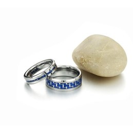 Anillo De Cerámica De Tungsteno De Alta Calidad Para Amantes