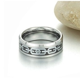 Anillo De Cerámica De Tungsteno Para Hombre Con Amplia Variedad