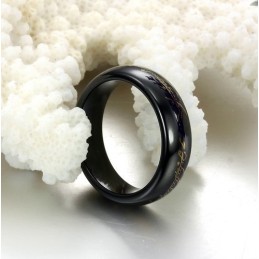 Anillo De Cerámica De Tungsteno Negro Con Calidad Y Cantidad Garantizadas