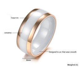 La Reina Del Anillo De Cerámica De Tungsteno De Calidad