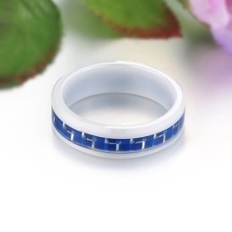 Anillo De Cerámica De Tungsteno Azul Para Tener Una Larga Historia
