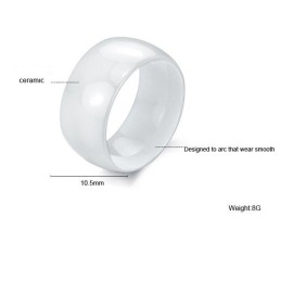 Anillo De Cerámica De Tungsteno Puro De Gran Venta En Todo El Mundo
