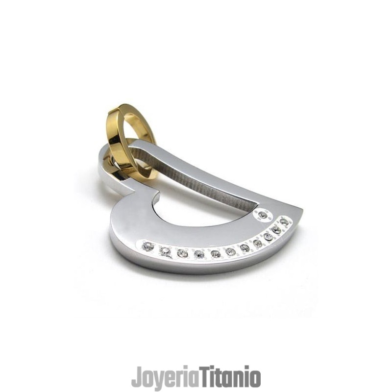 Colgante De Titanio Con Forma De Corazón De Amor - Cadena Gratuita