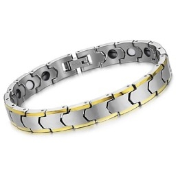 Pulsera De Cerámica De Piedra Imán De Tungsteno De Calidad Superior Para La Salud