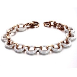 Pulsera De Cerámica De Tungsteno Para Mujer "To Have A Long Story"