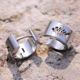 Pendientes De Titanio Para Hombre