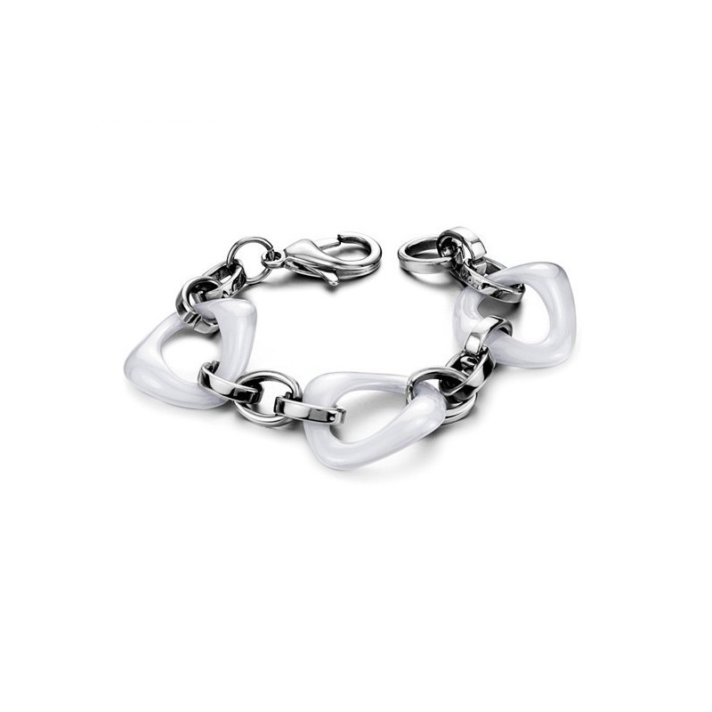 Pulsera De Cerámica De Tungsteno Blanco De Buena Reputación Pulsera De Cerámica De Tungsteno Blanco De Buena Reputación