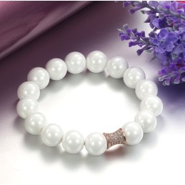 Pulsera De Cerámica De Tungsteno Blanco Con Calidad Y Cantidad Garantizadas