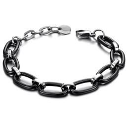 Pulsera De Cerámica De Tungsteno Negro De Calidad Estable
