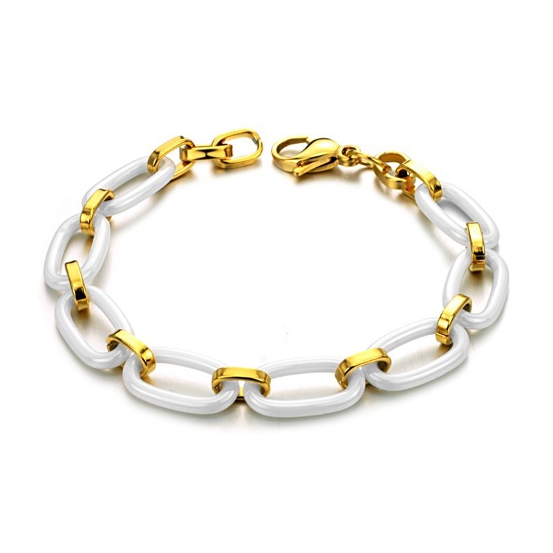 Pulsera De Cerámica De Tungsteno Para Mujer De Calidad Estable