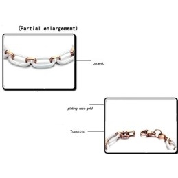 Pulsera De Cerámica De Tungsteno Para Mujer, Muy Vendida En Todo El Mundo