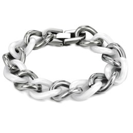 Pulsera De Cerámica De Tungsteno Blanco Con Calidad Y Cantidad Garantizadas