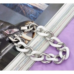 Pulsera De Cerámica De Tungsteno Blanco Con Calidad Y Cantidad Garantizadas