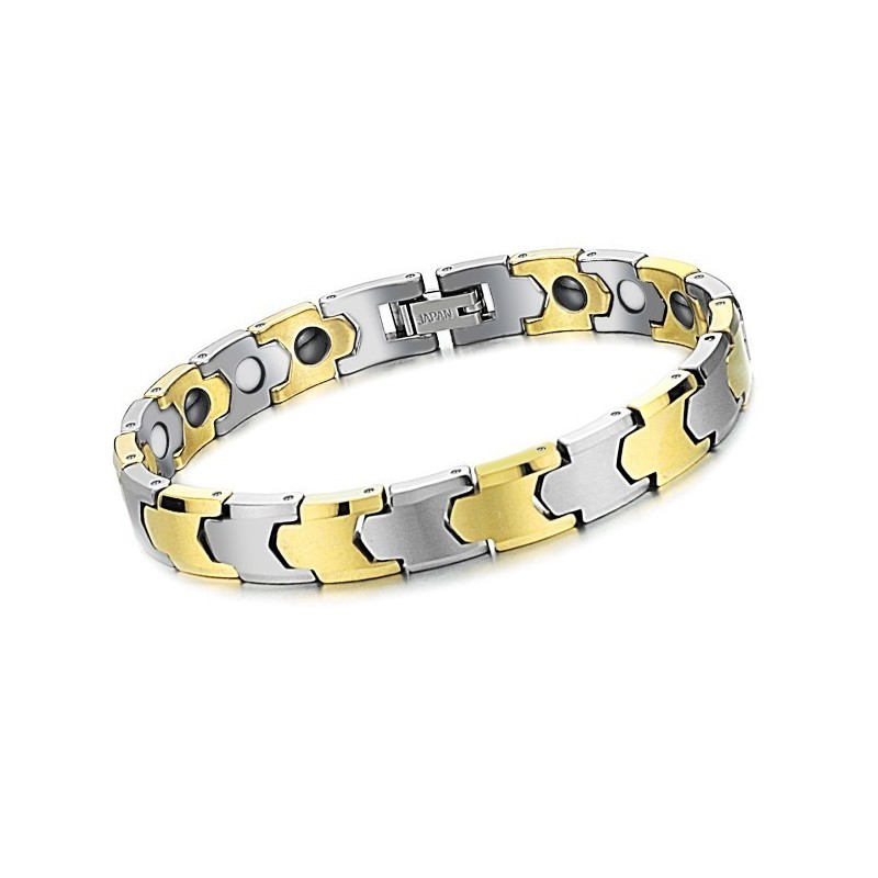 Pulsera De Cerámica De Piedra Imán De Tungsteno De Alta Calidad Para La Salud Pulsera De Cerámica De Piedra Imán De Tungsteno De Alta Calidad Para La Salud