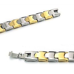 Pulsera De Cerámica De Piedra Imán De Tungsteno De Alta Calidad Para La Salud