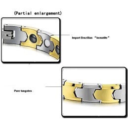 Pulsera De Cerámica De Piedra Imán De Tungsteno De Alta Calidad Para La Salud