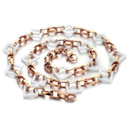 Collar De Cerámica De Tungsteno Con Forma Cuadrada, La Reina De La Calidad