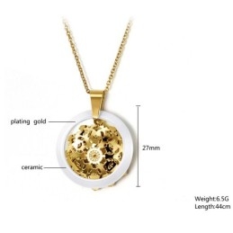 Collar Femenino De Cerámica Y Tungsteno Con Amplia Variedad