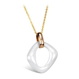 Collar De Cerámica De Tungsteno Para Mujer, Duradero Y De Uso Frecuente.