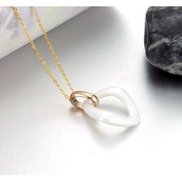 Collar De Cerámica De Tungsteno Para Mujer, Duradero Y De Uso Frecuente.