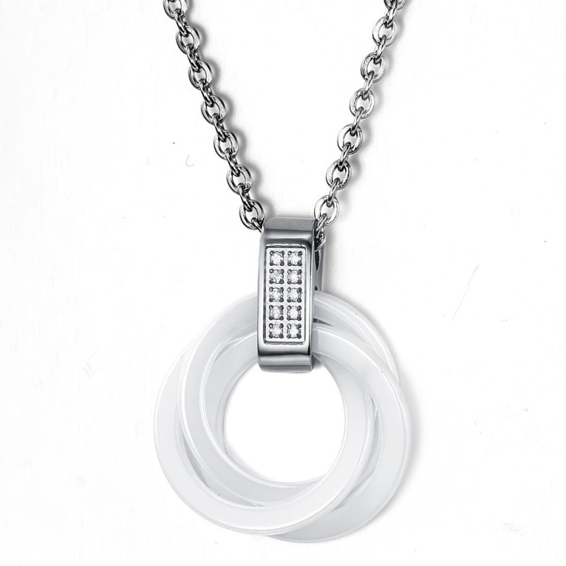 Collar De Cerámica De Tungsteno Blanco Con Calidad Y Cantidad Garantizadas Collar De Cerámica De Tungsteno Blanco Con Calidad Y Cantidad Garantizadas