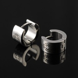 Pendientes De Titanio Para Hombre