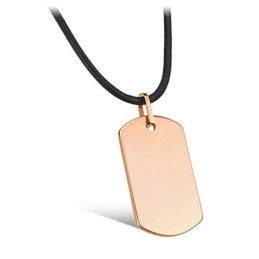 Collar De Cerámica De Tungsteno Cuadrado Para Mujer Con Especificaciones Completas